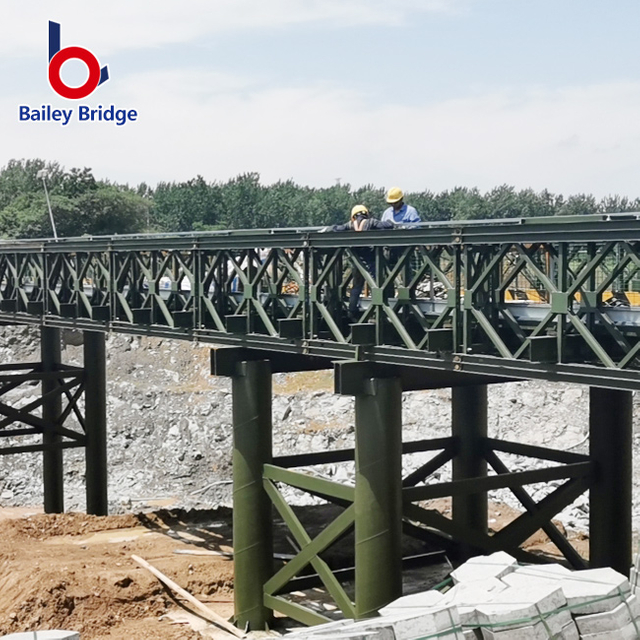 factory direct sales cheap price galvanized steel truss bailey bridge