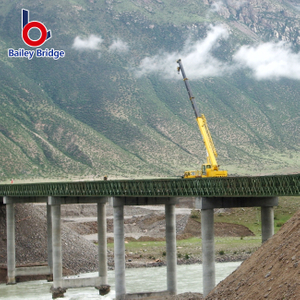 Manufacture Cheap Prefabricated Compact Steel Military Temporary Seel Bridge