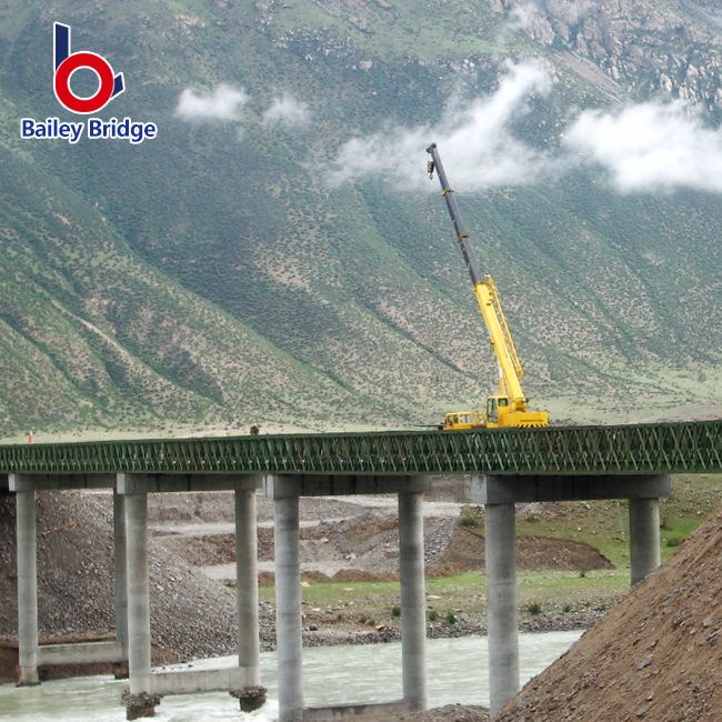 Manufacture Cheap Prefabricated Compact Steel Military Temporary Seel Bridge