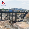 Temporary Bridge For Emergency Use Bailey Portable Steel Prefabricated Compact