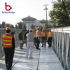 Factory Price Puente Bailey Foundation China Supplier Temporary Steel bridge