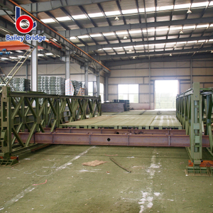 Bailey Bridge used as large span steel bridge with high quality cheap price bailey bridge