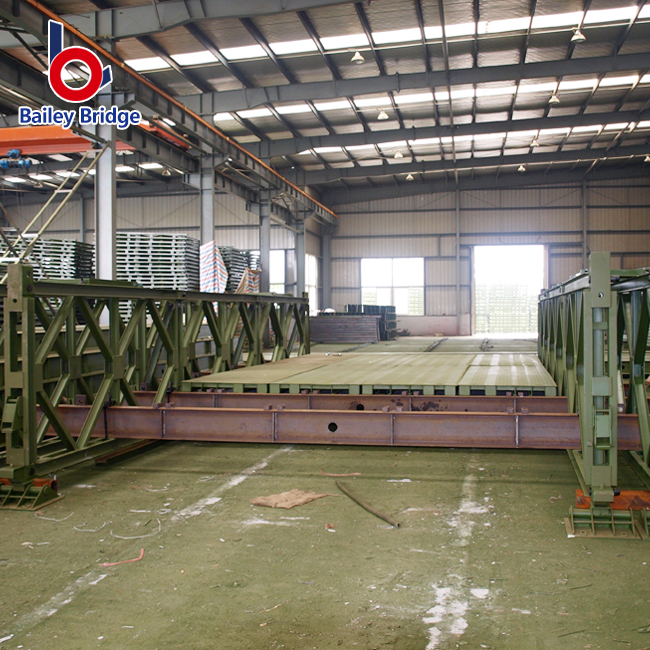 Bailey Bridge used as large span steel bridge with high quality cheap price bailey bridge