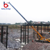 Temporary Bridge For Emergency Use Bailey Portable Steel Prefabricated Compact