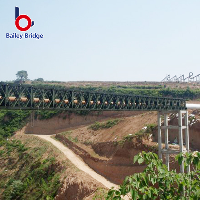 Wholesale Bailey Bridge Load Capacity High Security Temporary Steel Bridge