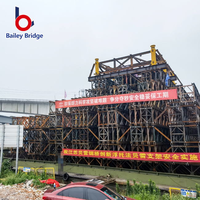 emergency temporary bridge steel bridge structures