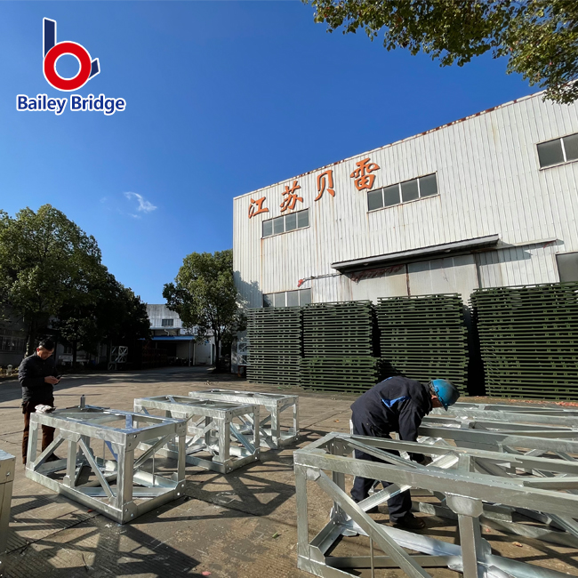 Factory Sale bailey steel emergency bridge China manufacturer