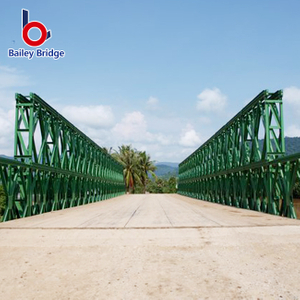 Wholesale Bailey Bridge Load Capacity High Security Temporary Steel Bridge