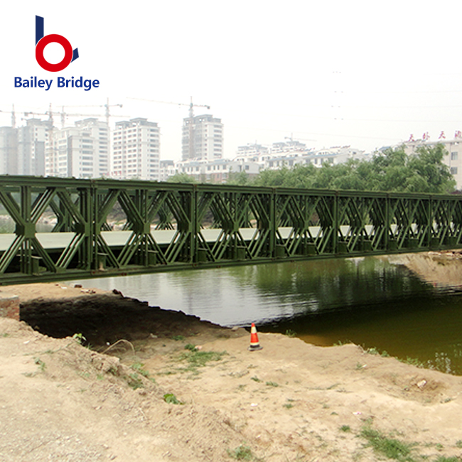 Bailey Bridge Prefabricated Structure Low Cost Factory Supply Truss Bridge