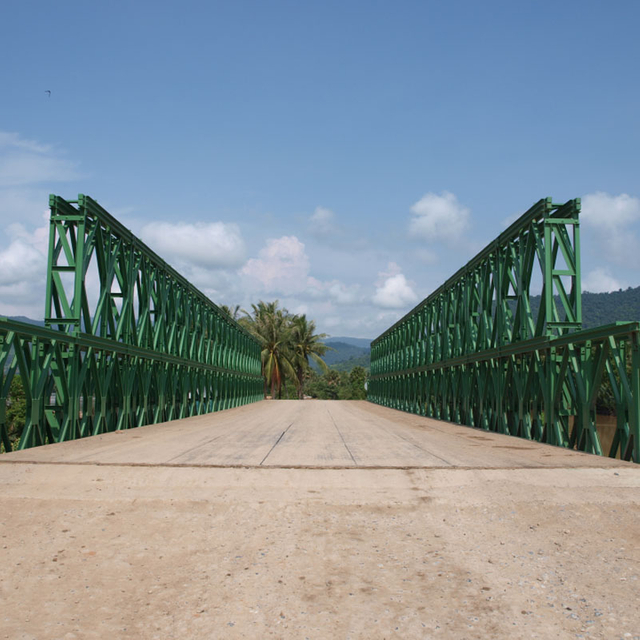 Bailey Bridge (CB-200, Double-lanes, Double-layers, Clear Width: 7.35m) at Cambodia