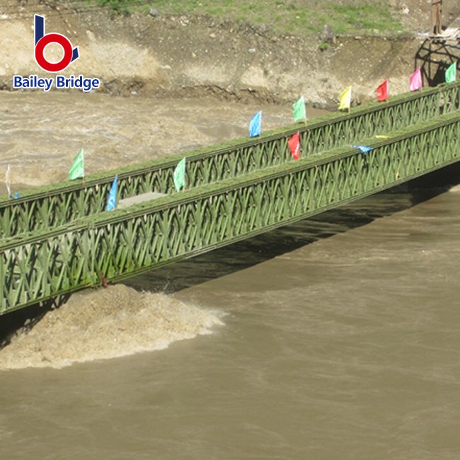 Temporary Steel Bridge Pedestrian Bridge With Low Price q235