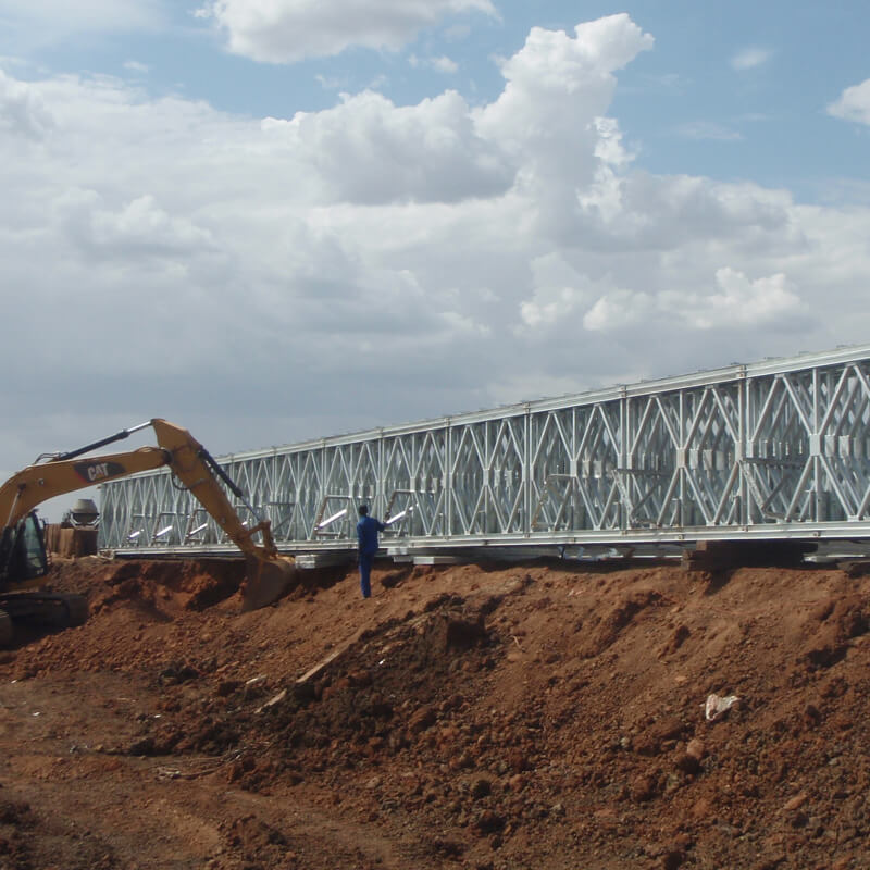 reinforced steel bridge