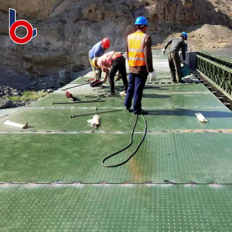 Factory Sale Price of Bailey Bridge Steel Emergency Bridge China Manufacturer Pedestrian Bridge