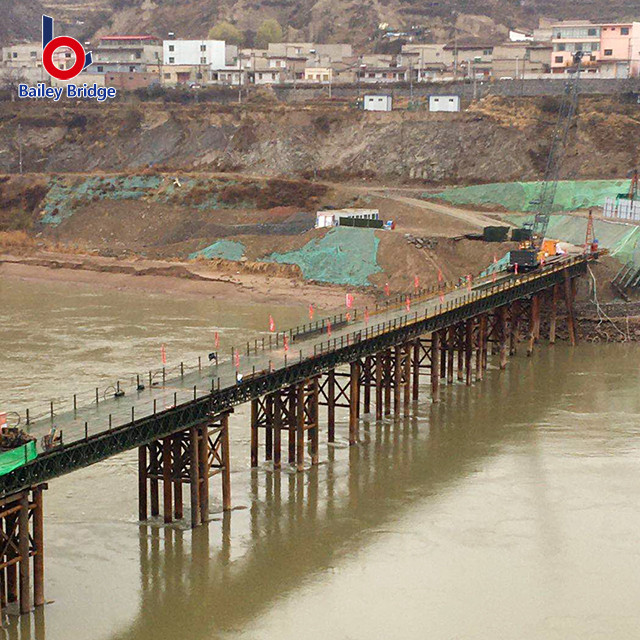 Temporary Steel Bridge Pedestrian Bridge With Low Price q235