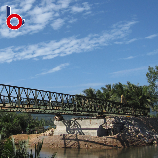 Modular-Design Temporary Steel Bridge