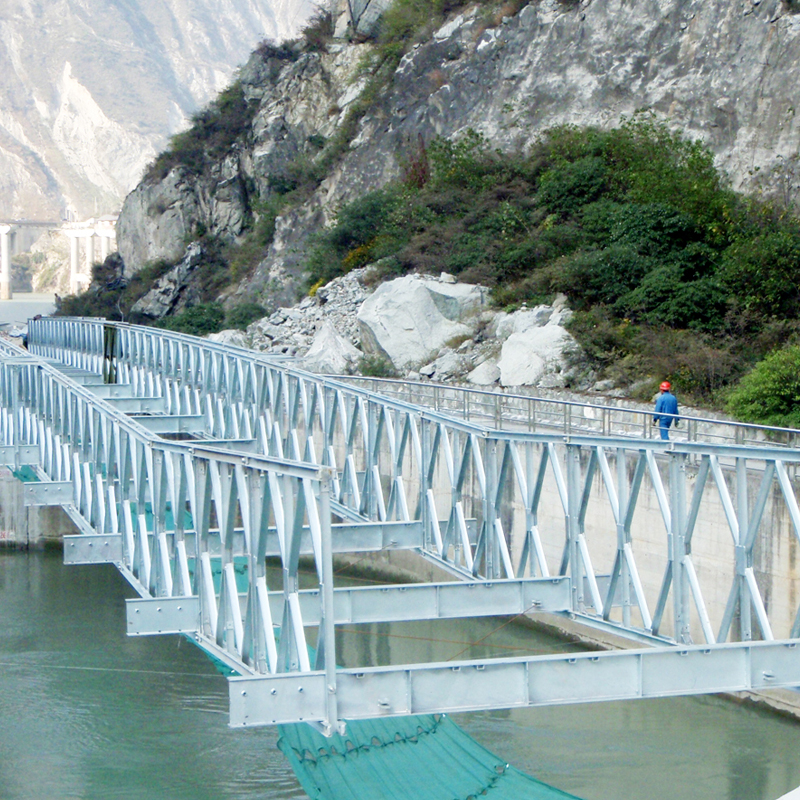 Bailey Bridge (CB-200,140m Long, Clear Width: 4.2m) To China Railway 12th Group, Yancheng City, Jiangsu Province