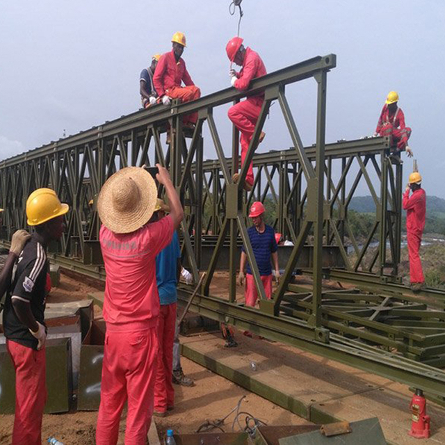 Bailey Bridge at Nyingchi City, Tibet