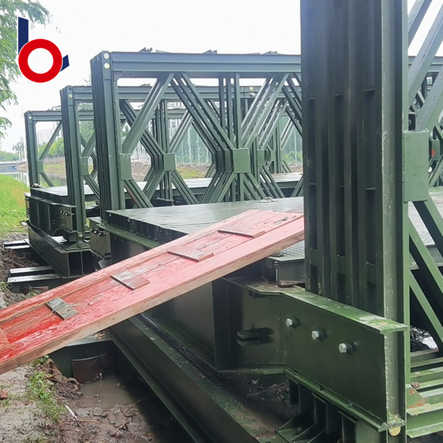 Low Cost Temporary Manufacture New Bailey Steel Structure Bridge Components