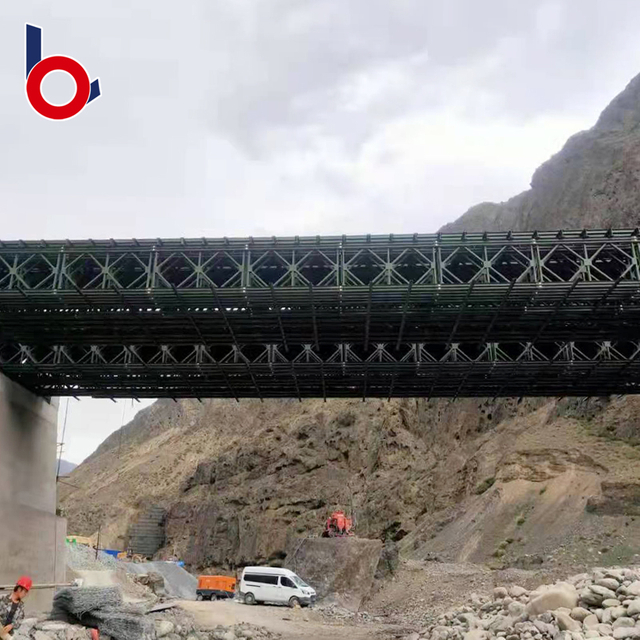 Factory Sale Price of Bailey Bridge Steel Emergency Bridge China Manufacturer Pedestrian Bridge