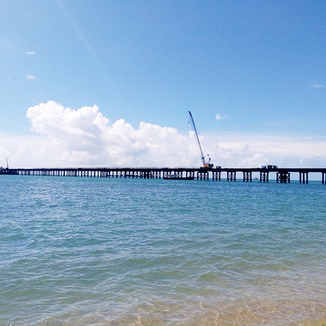 Bailey Bridge with The Longest Span in China (CB-200, 67.056m, Single-span, DSR) at Feng Xiang County, Shaanxi Province
