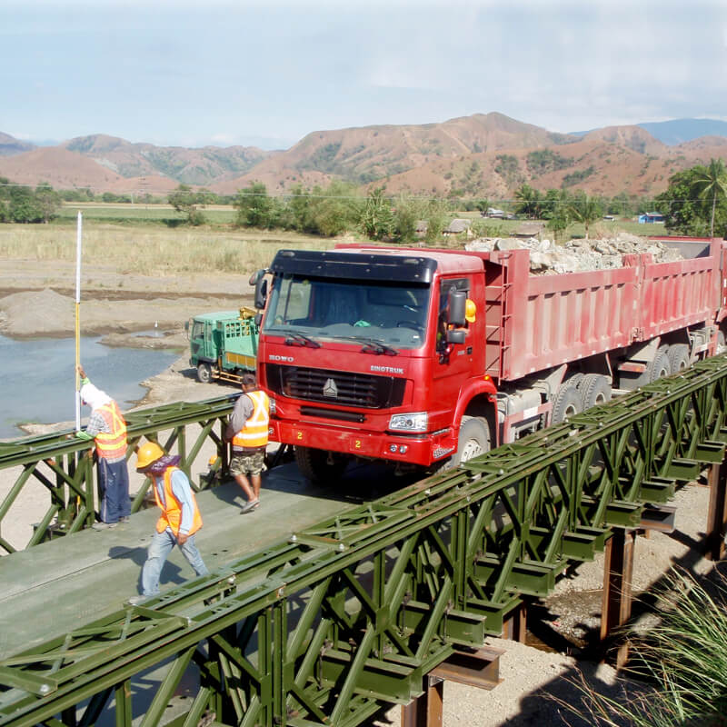 Philippines steel bridge in mendoro