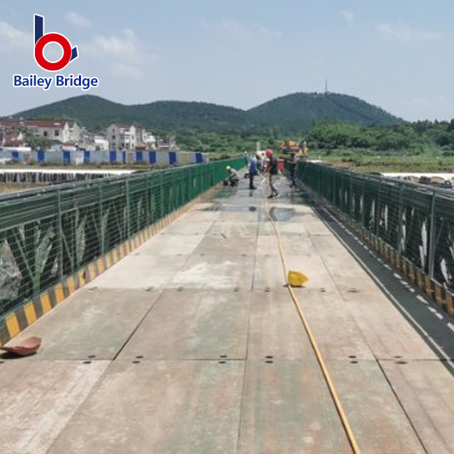 Truss bridge structural calculation and evaluation